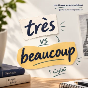 «تفاوت très و beaucoup در فرانسه | راهنمای کامل با مثال»